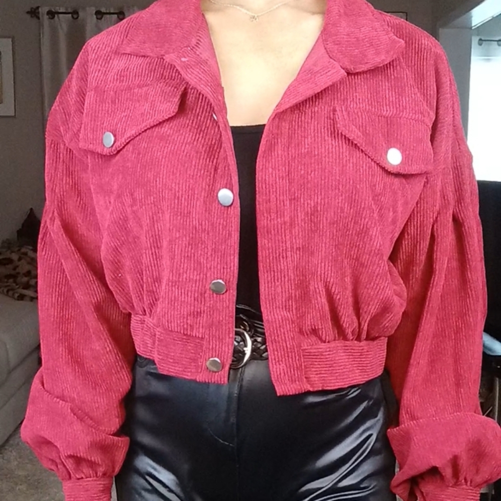 LDS Downtown Corduroy Bomber Jacket